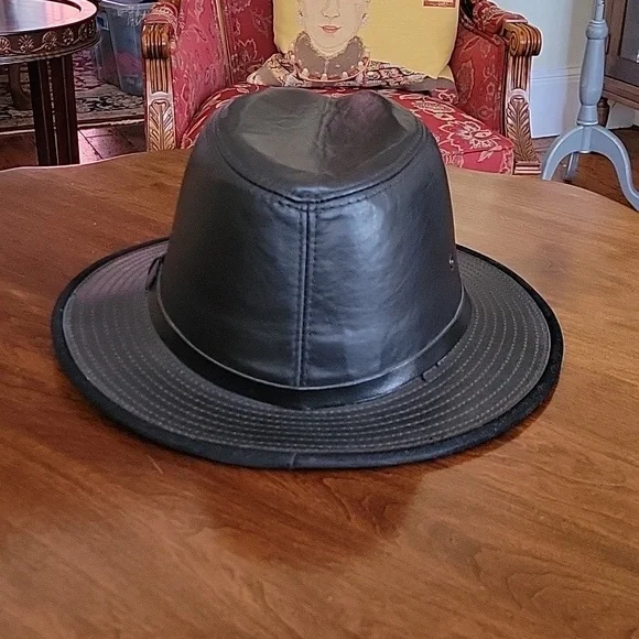 Vtg Wilson's Leather Hat - Picture 4 of 7